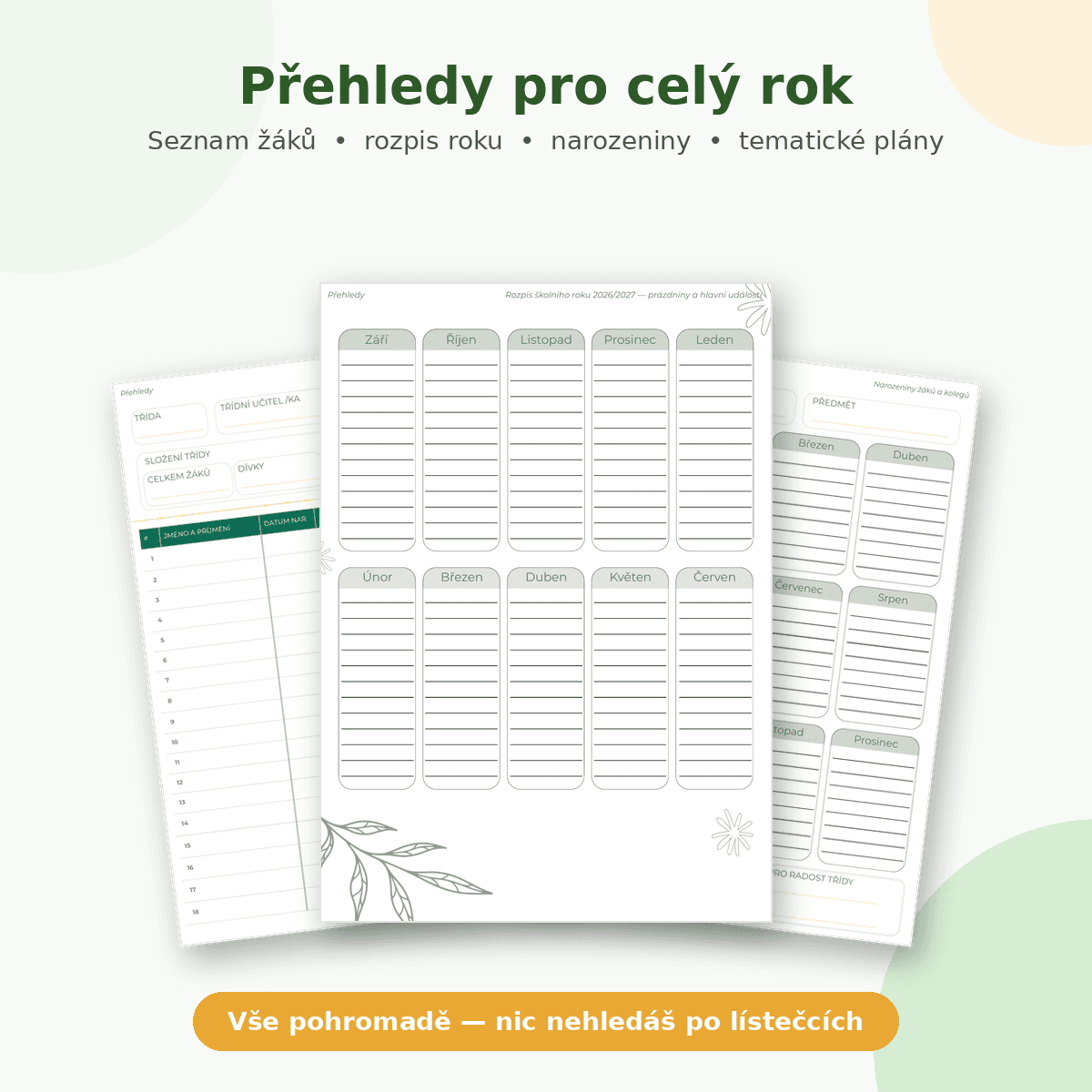 Učitelský diář 2026/2027 – náhled 5