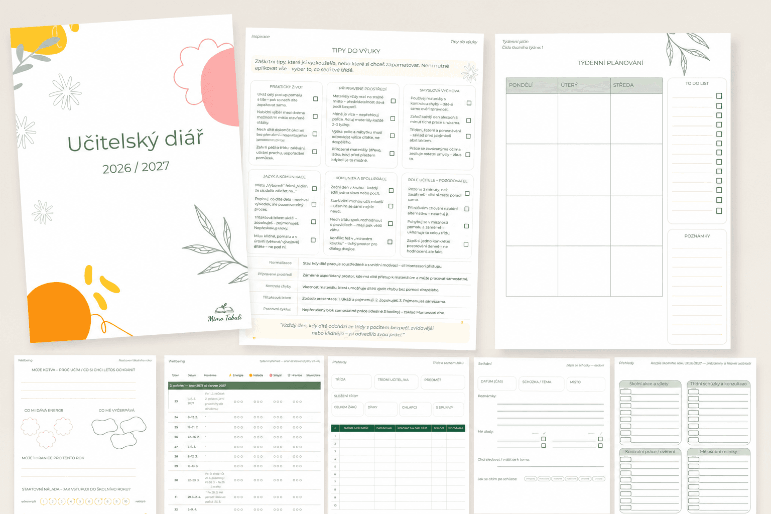 Učitelský diář 2026/2027